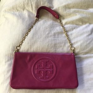 Tory Burch pink shoulder bag